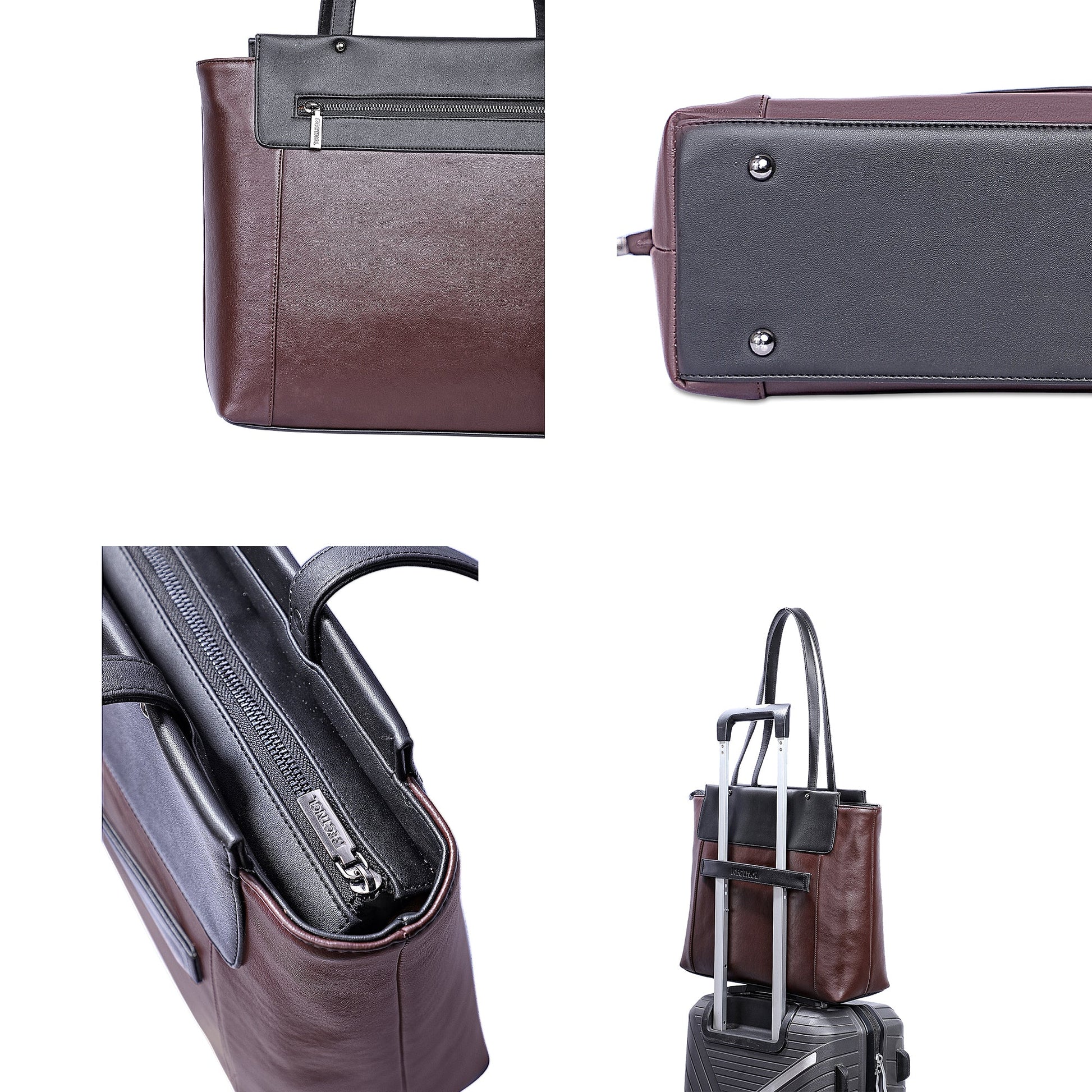 Tic - Tac - Tote (Smoky Burgundy) - RECTNGL